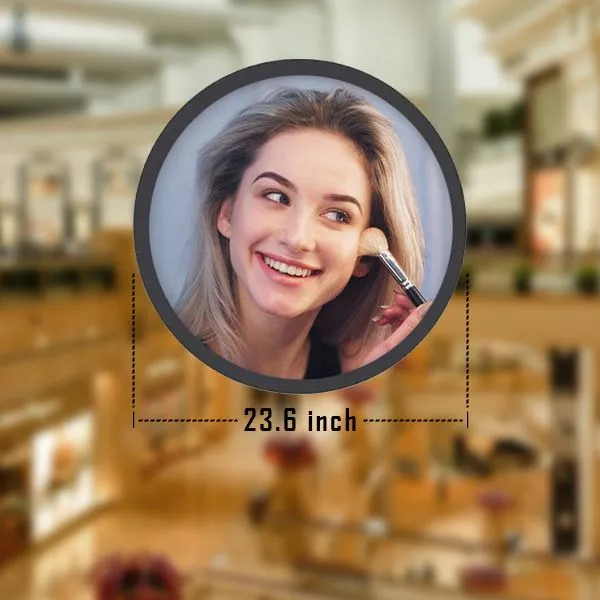 round digital display