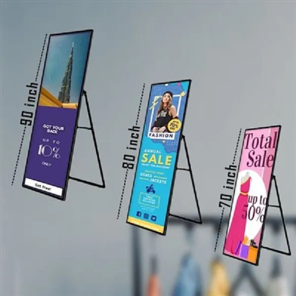 Póster digital portátil
